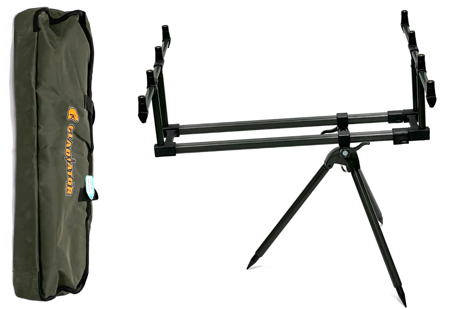 Род-под на 4 вудилища Gladiator RP190-159 Black (GL8167) - фото 2