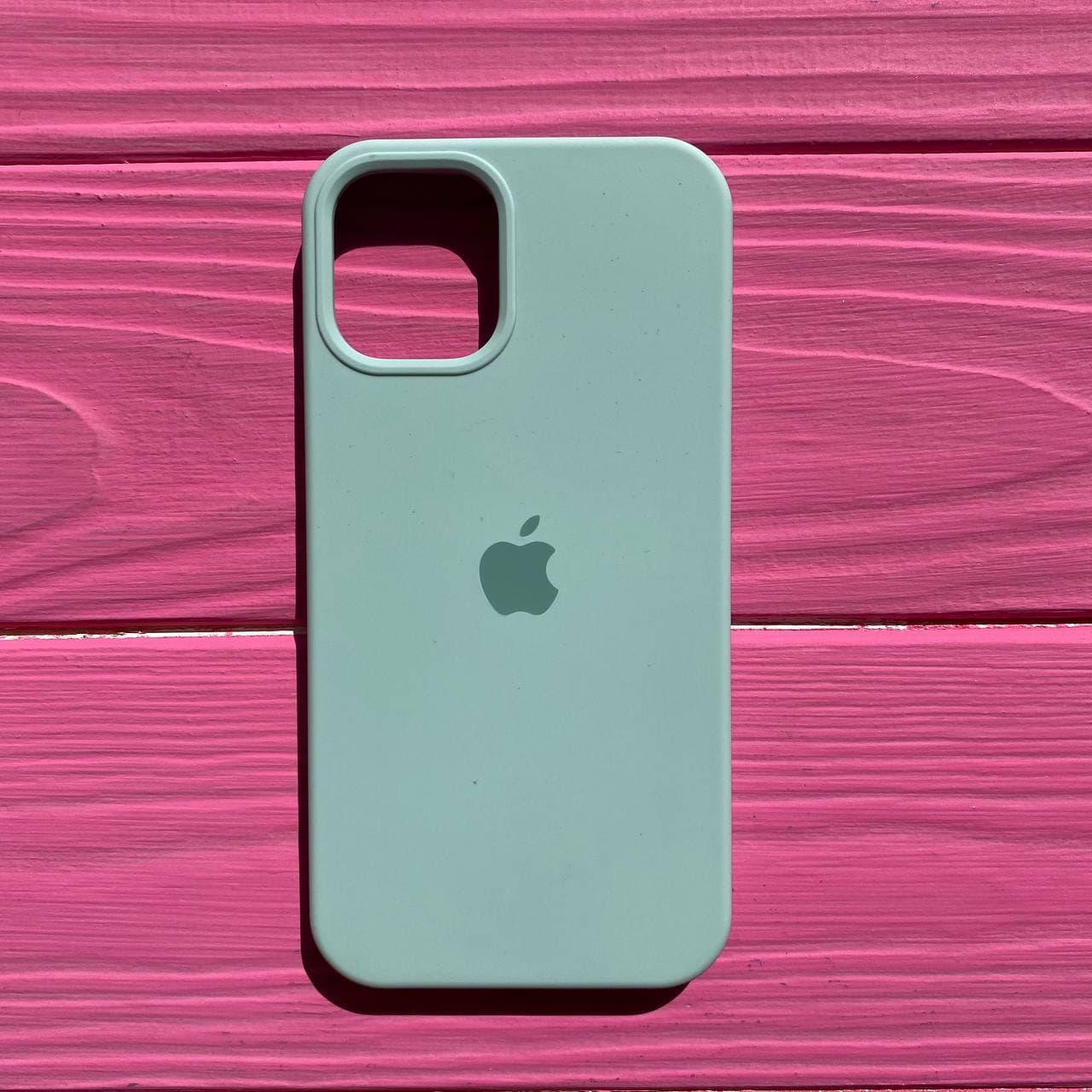 Чехол Silicone Case для Apple iPhone 12 Mini Mist Blue