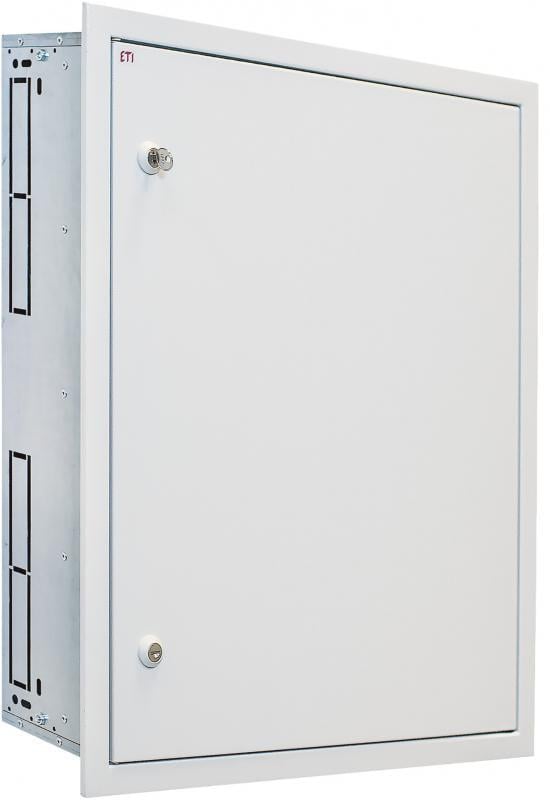Корпус металевий ETI 4XP160 560x610x160 мм вбудований IP42 з замком (1101410)