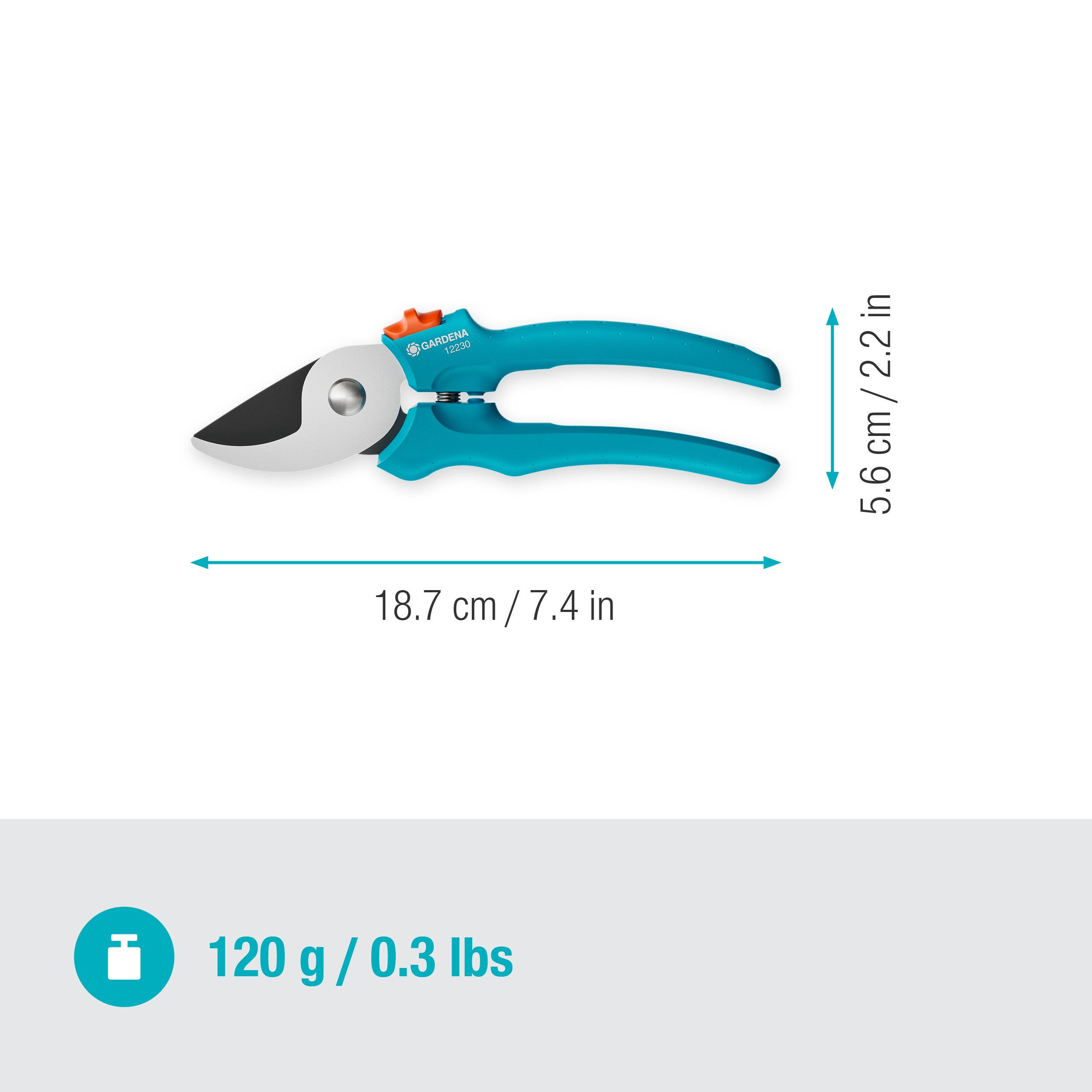 Сучкоріз для зелених гілок Gardena EasyCut L Bypass 68 см до 45 мм та секатор EasyCut до 20 мм (12032-90) - фото 3