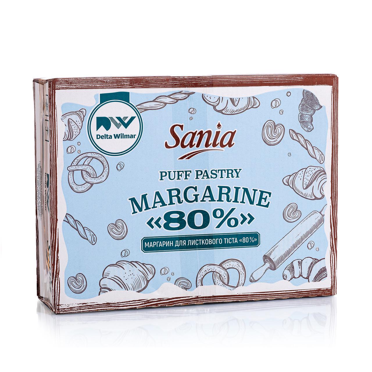 Маргарин Sania 80 % для листового теста 10 кг (2198530093)