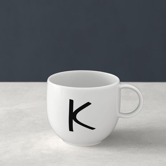 Чашка для кави Villeroy & Boch K Letters Mugs порцеляна 330 мл (2608434)