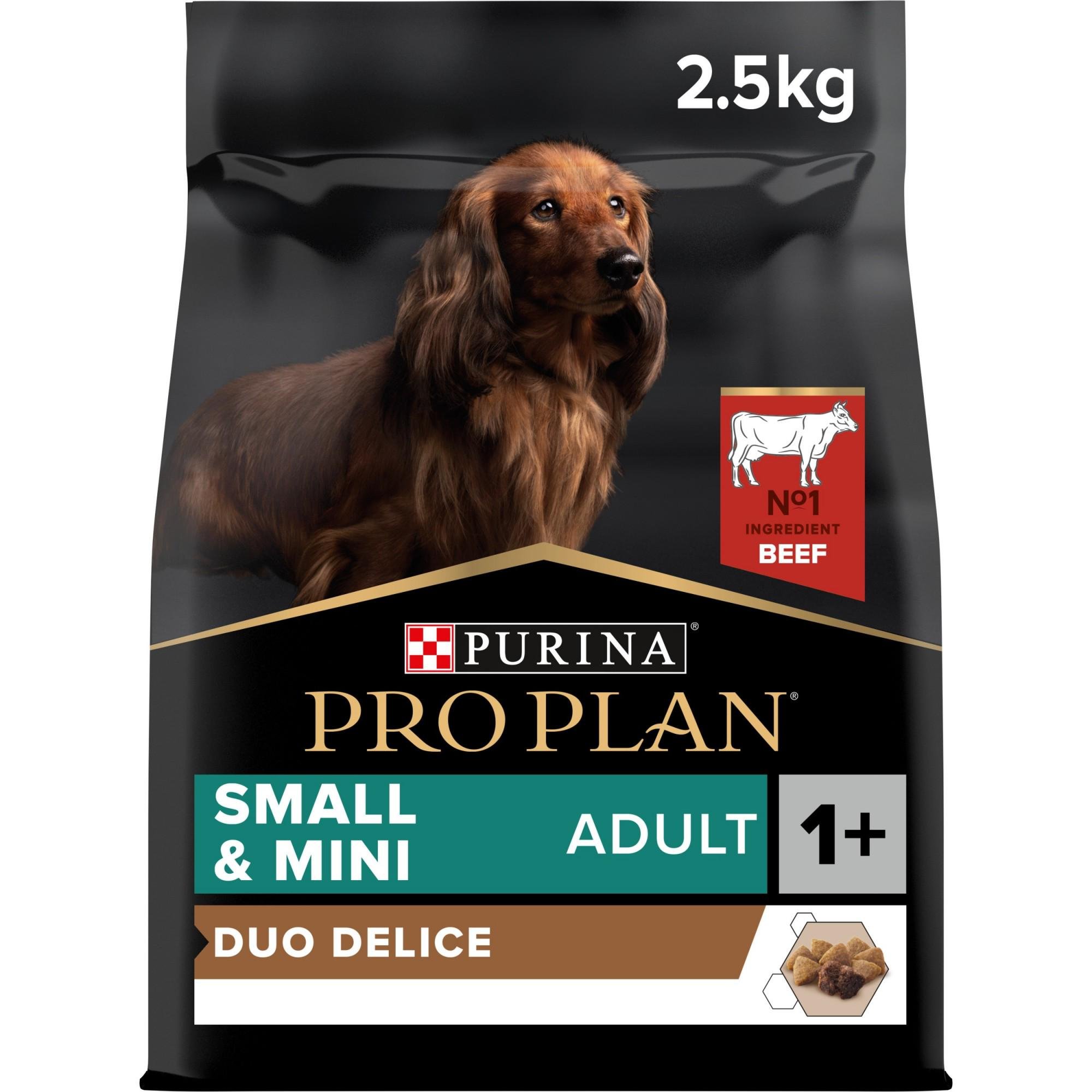 Сухий корм для дорослих собак дрібних порід Purina Pro Plan Duo Delice з яловичиною 2,5 кг (7613034819758) Сухий корм для дорослих собак дрібних порід Purina Pro Plan Duo Delice з яловичиною 2,5 кг (7613034819758)