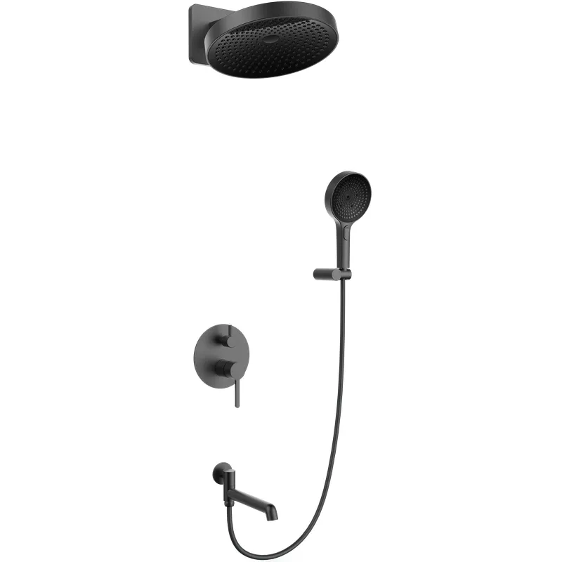 Встраиваемая душевая система KOER KB-66029-07 3 функции Graphite (KR5954)