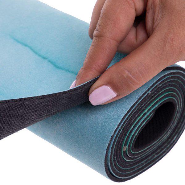 Коврик для йоги FI-3391-3 Бирюзовый (56508159) - фото 4 Коврик для йоги FI-3391-3 Бирюзовый (56508159) - фото 4