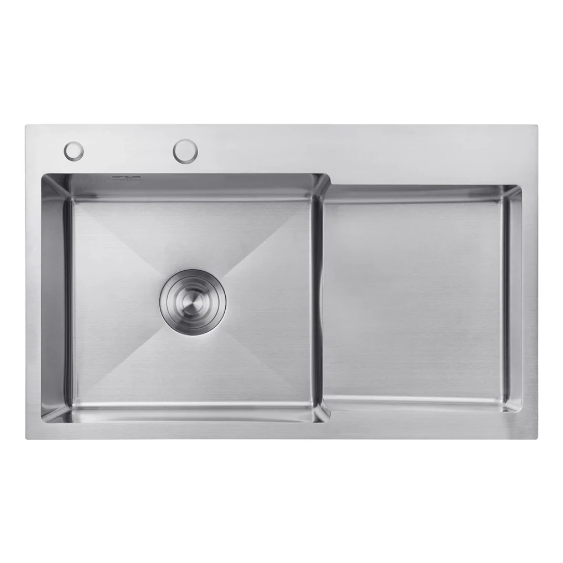 Мийка для кухні Kroner KRP Gebürstet 7848LHM 3/1 мм з нержавіючої сталі (CV030021)