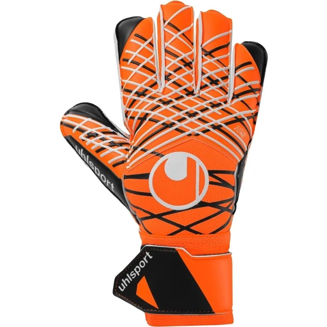 Вратарские перчатки Uhlsport SOFT RESIST+ р. 8,5 Оранжево-черно-белый (1011344 01)