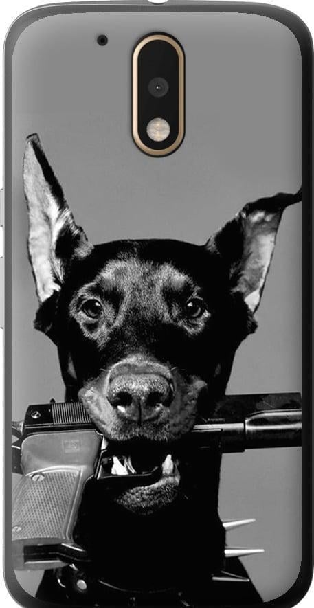 Чохол на Motorola MOTO G4 Доберман (2745u-511-42517)