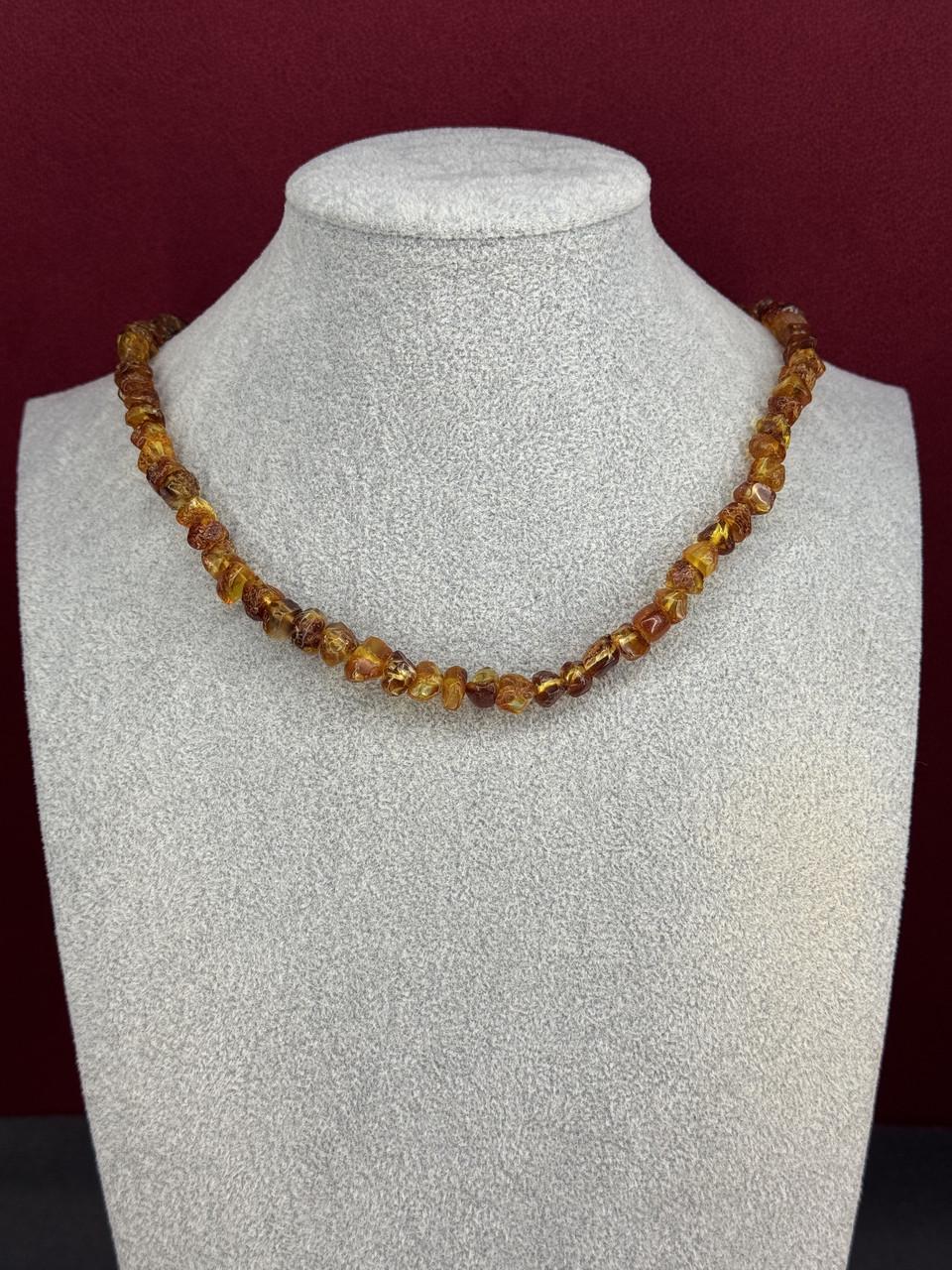 Бусы из янтаря лечебные 47 см (н-718)