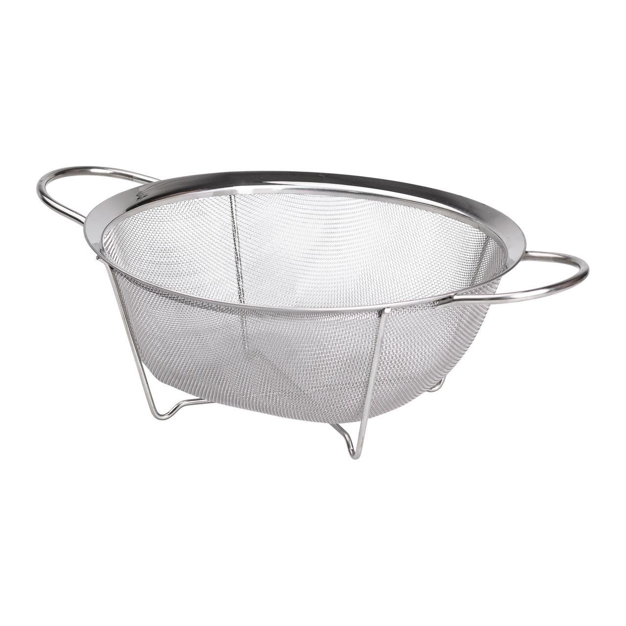 Дуршлаг с двумя ручками 22 см - фото 2 Дуршлаг с двумя ручками 22 см - фото 2