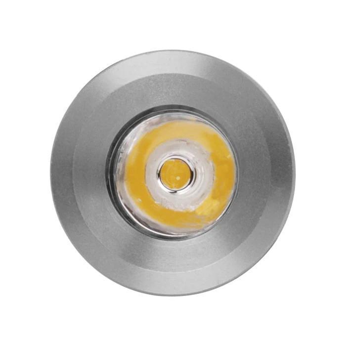 Точечный светильник LED MONICA 1W 4200K 80Lm 185-264V d 33 мм Хром (016-003-0001-050)