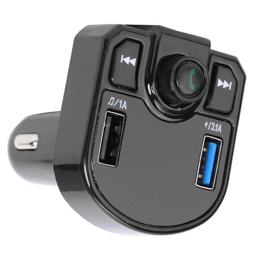 FM-трансмиттер автомобильный Handsfree M9B с экраном microSD