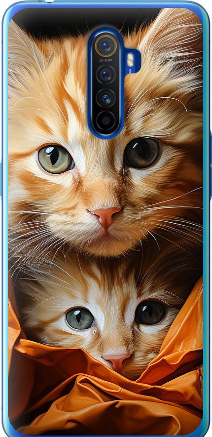 Чехол на Realme X2 Pro Котики 2 (5664u-1866-42517) Чехол на Realme X2 Pro Котики 2 (5664u-1866-42517)