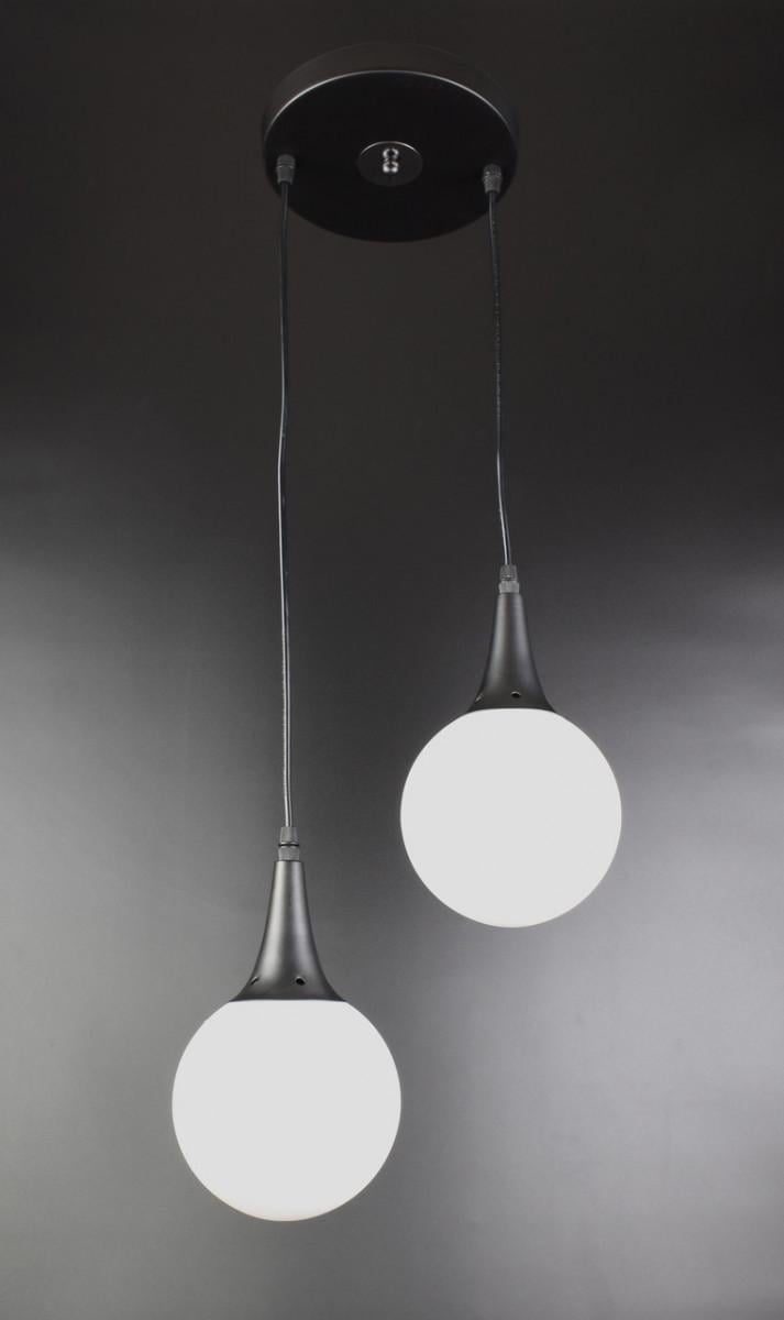 Люстра стельова підвісна в стилі Чорний (5-11191/2)