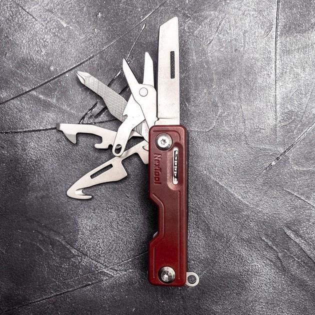 Мультитул NexTool Multi Functional Knife NE20097 Red - фото 3