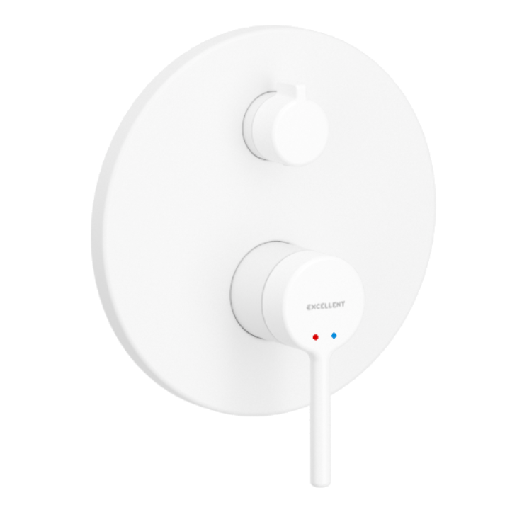 Смеситель для душа Excellent PI однорычажный Белый матовый (AREX.1245WH)