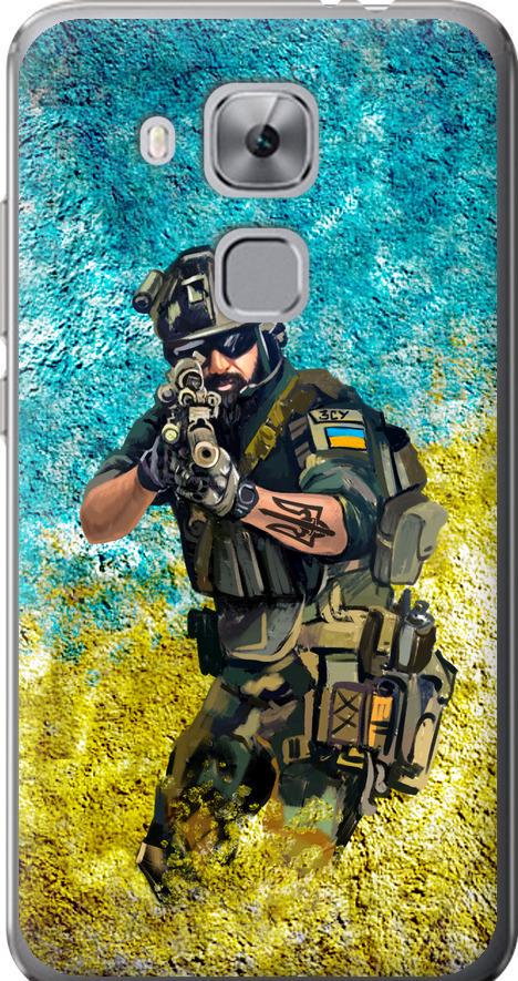 Чехол на Huawei Nova Plus Воин ЗСУ (5311u-961-42517)