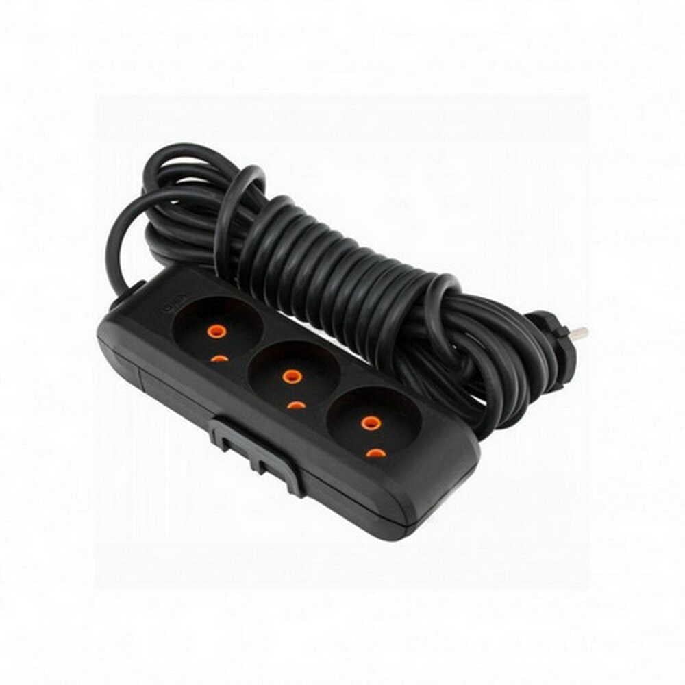 Удлинитель Viko Multi-Let 3 гнезда 5 м без заземления Черный (21713-е)