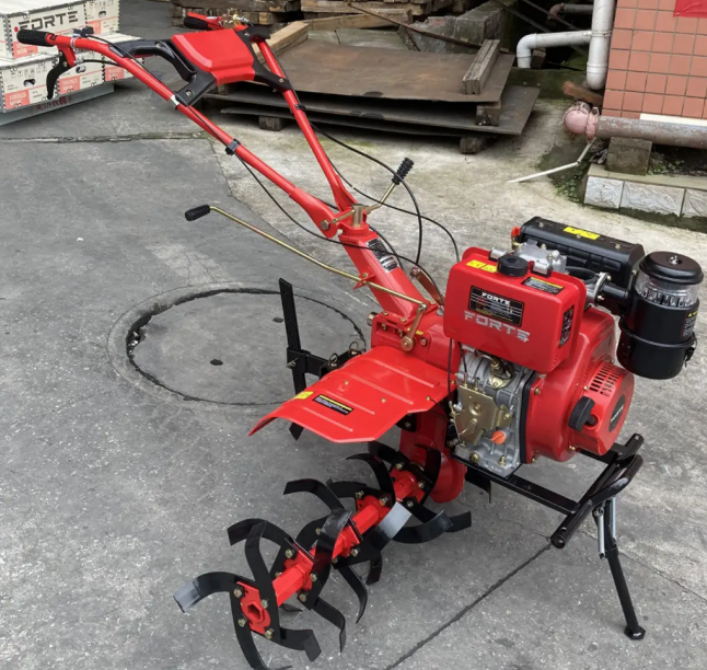 Мотоблок дизельный Forte 1350-3 колеса 12 - фото 2 Мотоблок дизельный Forte 1350-3 колеса 12 - фото 2