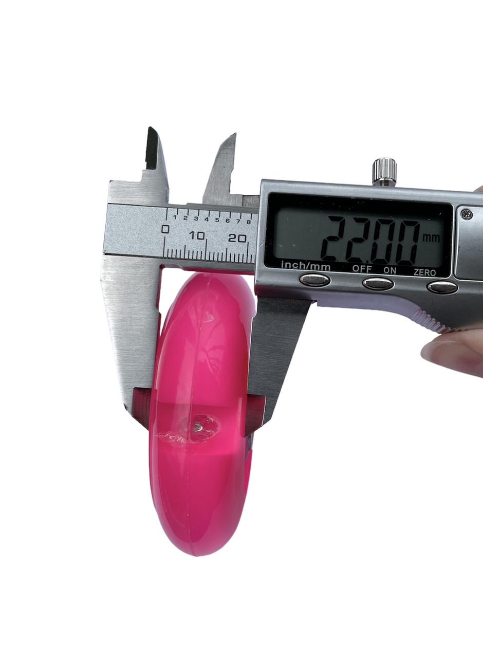 Колесо для самоката/роликів підшипники АВЕС-7 80 мм Рожевий - фото 5 Колесо для самоката/роликів підшипники АВЕС-7 80 мм Рожевий - фото 5