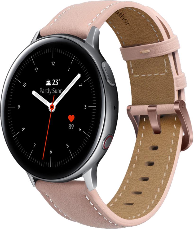 Ремешок кожаный Folsa для Galaxy Watch Active 2 40/44 мм Powdery (31521-0C)
