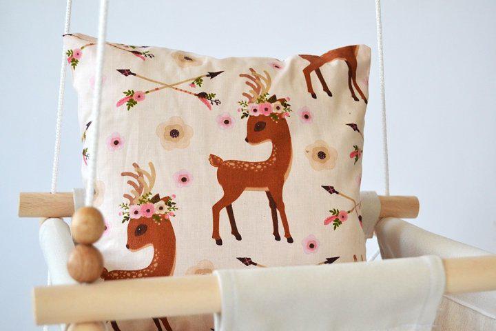 Дитяча гойдалка Infancy Оленя Молочне (9677829) - фото 4 Дитяча гойдалка Infancy Оленя Молочне (9677829) - фото 4