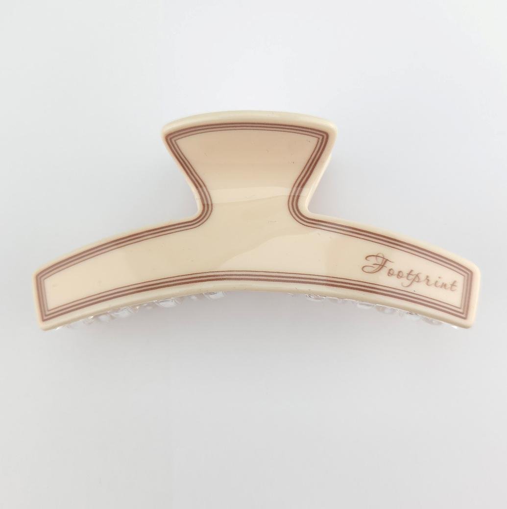 Краб для волос К6540-1-4 Бежевый (27685145)