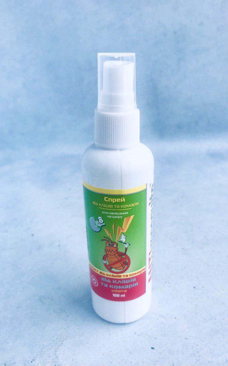 Аерозоль від кліщів ANTImosquito universal для тіла 100 мл (25657008) - фото 2 Аерозоль від кліщів ANTImosquito universal для тіла 100 мл (25657008) - фото 2