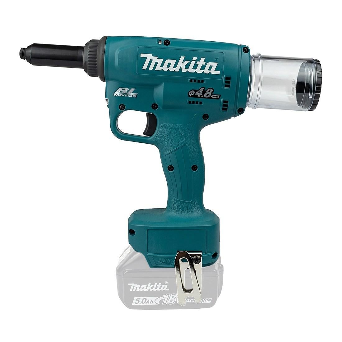 Аккумуляторный заклепочный инструмент Makita DRV150Z LXT 18В электрический бесщеточный заклепочник пистолет установки заклепок нейлер (4139) Аккумуляторный заклепочный инструмент Makita DRV150Z LXT 18В электрический бесщеточный заклепочник пистолет установки заклепок нейлер (4139)