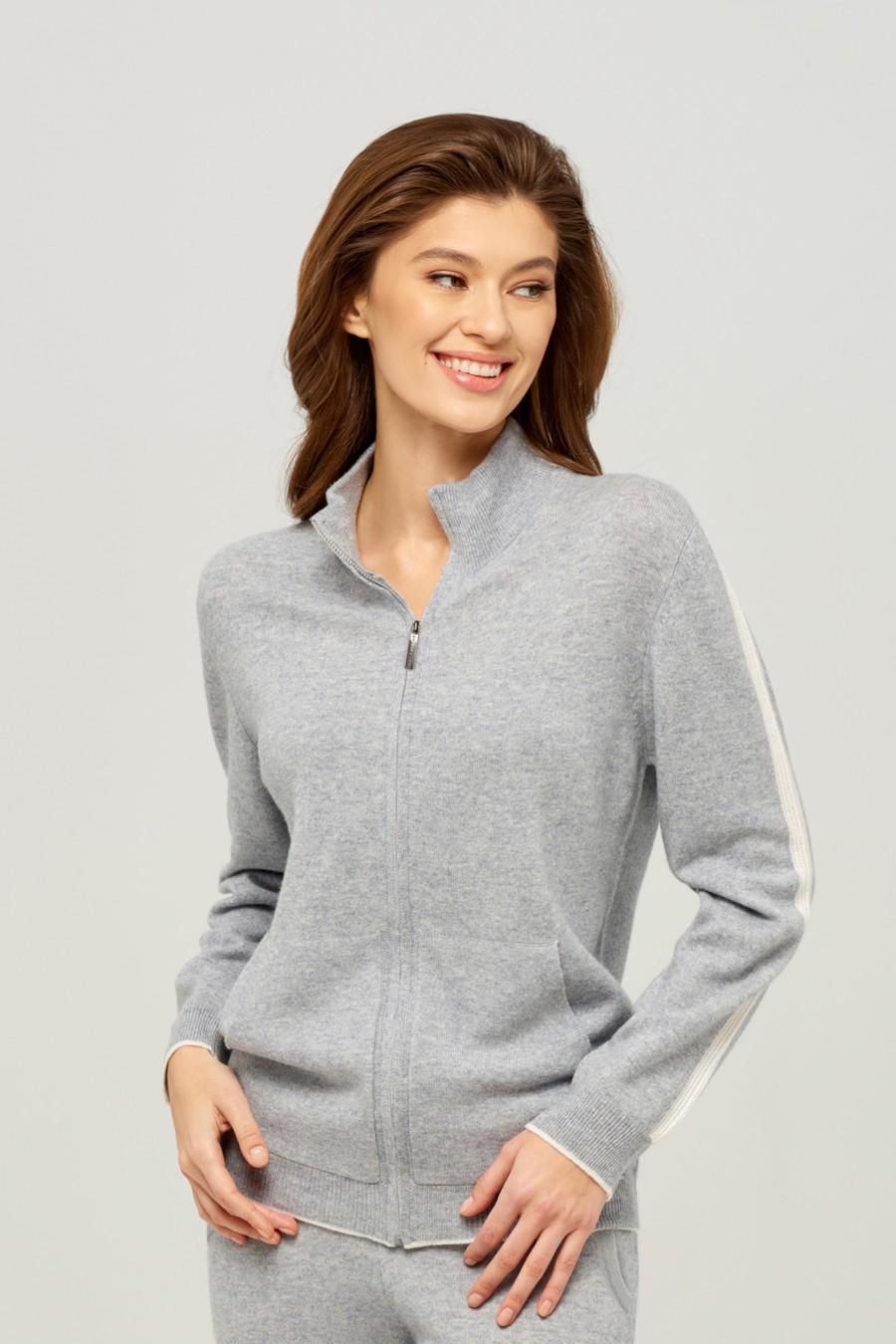 Бомбер Marc&Andre р. 42/S Серый (74633)