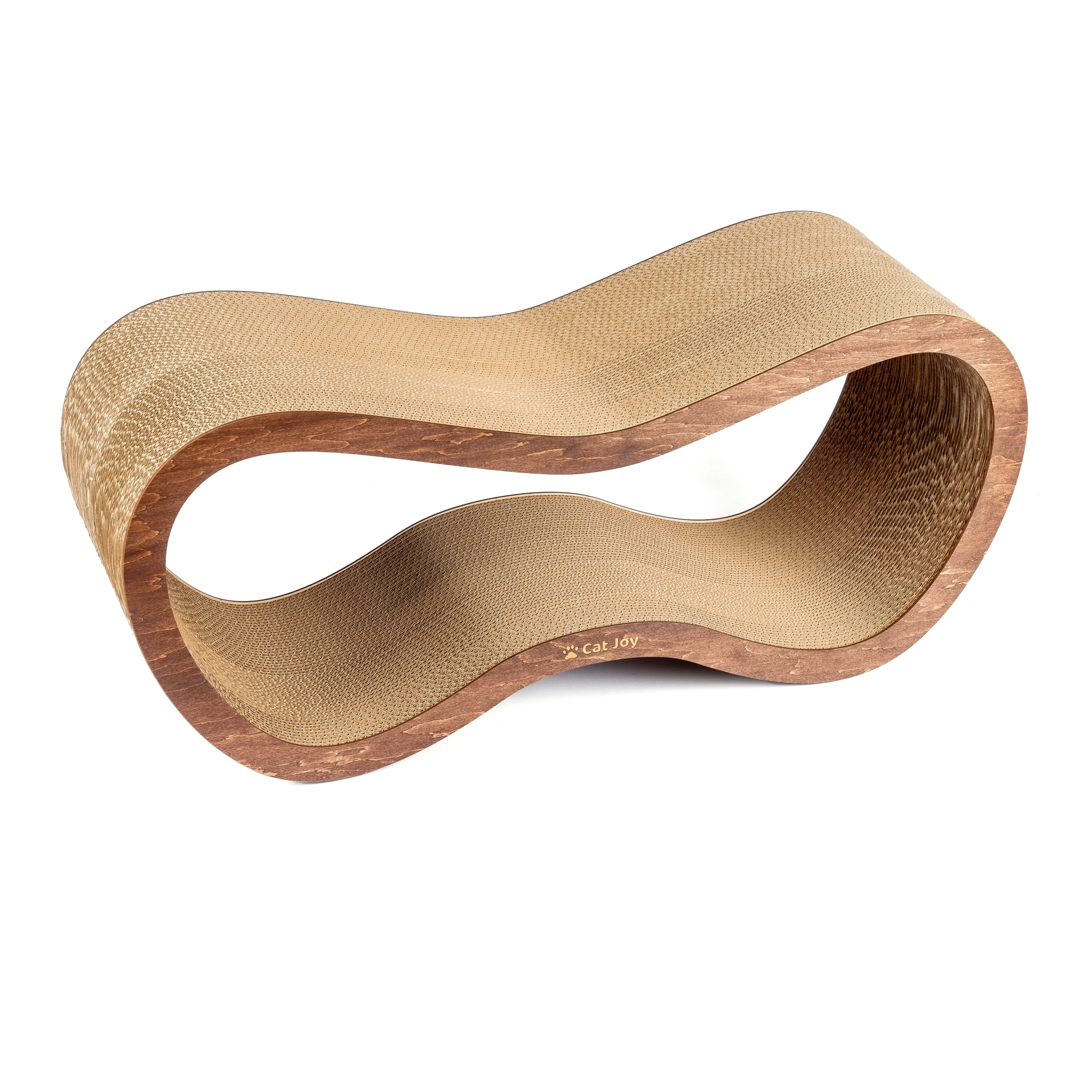 Кігтеточка для кішок Cat Joy Фьюжн XXL 84х36х29 см Коричневий (863900002) - фото 2