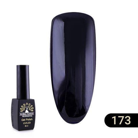 Гель-лак Global Fashion Black elite 173