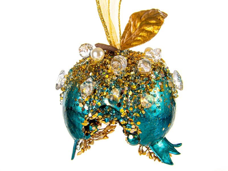 Елочное украшение Elen Гранат (66-179)