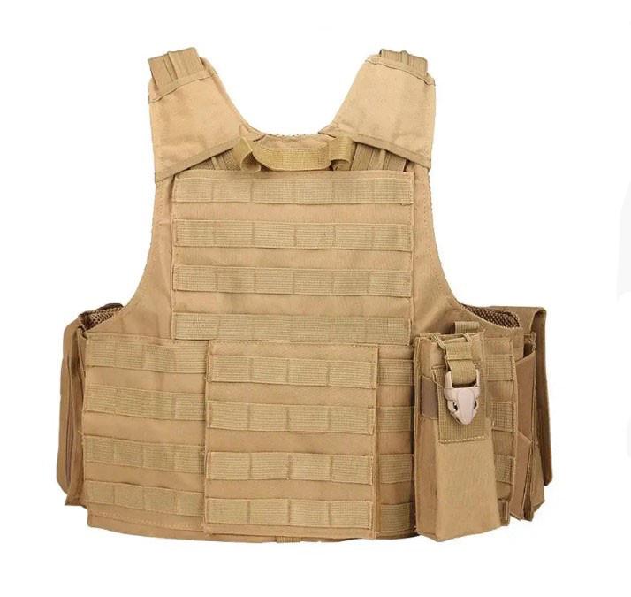 Жилет военный HLV A58 Beige (115538) - фото 4