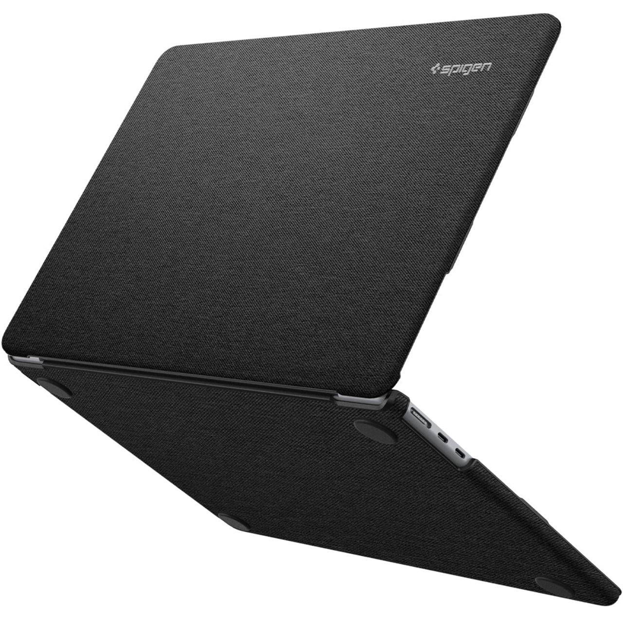 Чехол накладка для макбука Spigen Urban Fit Case for MacBook Pro 13 M1/M2 Black (ACS05272)