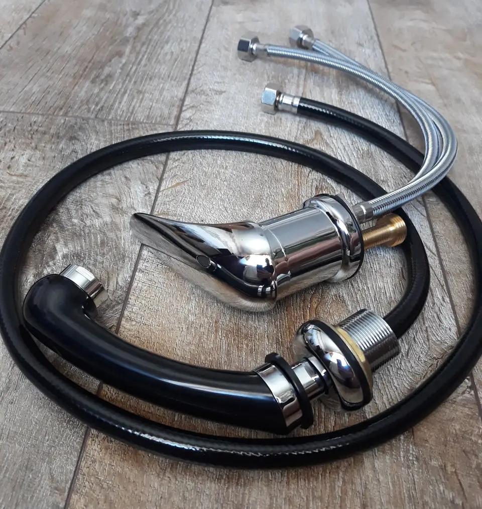 Раковина к парикмахерской мойке с сантехникой ДенІС professional Лилия керамическая Белый (2445077757) - фото 3 Раковина к парикмахерской мойке с сантехникой ДенІС professional Лилия керамическая Белый (2445077757) - фото 3