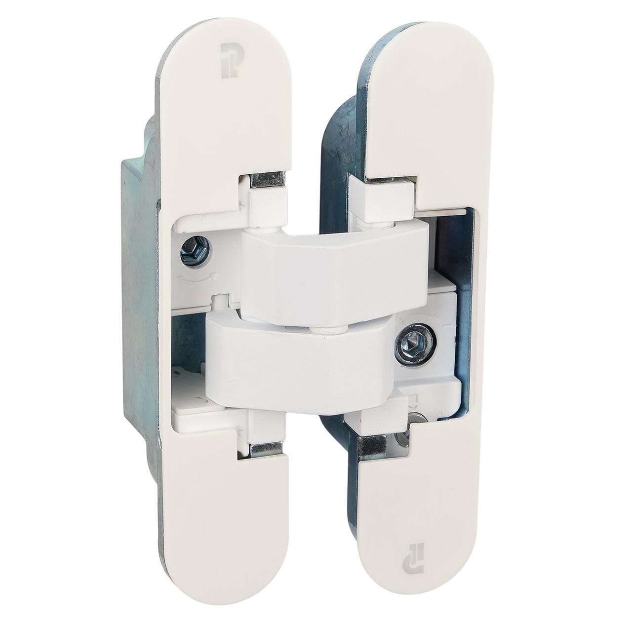 Петля скрытая Profitlock PL160 3D 24x110 мм для дверей 60 кг Белый матовый (PL160.WH) - фото 4 Петля скрытая Profitlock PL160 3D 24x110 мм для дверей 60 кг Белый матовый (PL160.WH) - фото 4