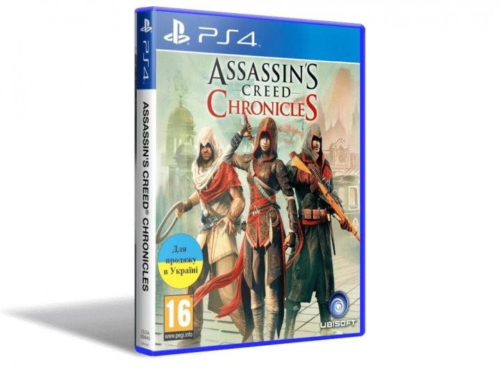 Игра Assassin's Creed Chronicles Trilogy для PS4 Blu-ray (0178)