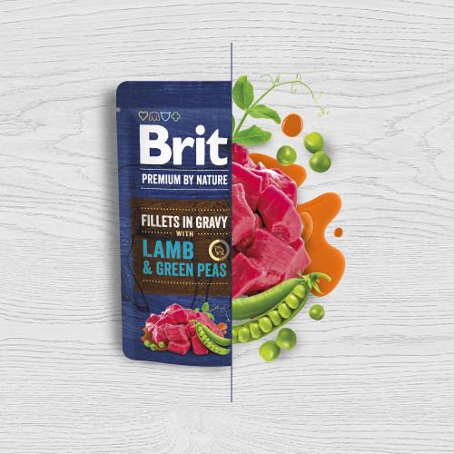 Корм влажный Brit Premium Fillets in Gravy Multipack для собак филе в соусе 12 шт х 85 г - фото 7