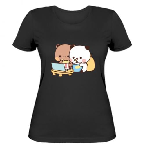 Футболка женская Bubu and Dudu Chilling XS Черный (15866211-2-194564-XS)