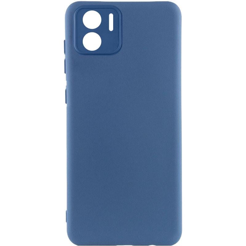 Противоударный чехол Silicone Cover Lakshmi Full Camera (AA) для Xiaomi Redmi A1 / A2 синий