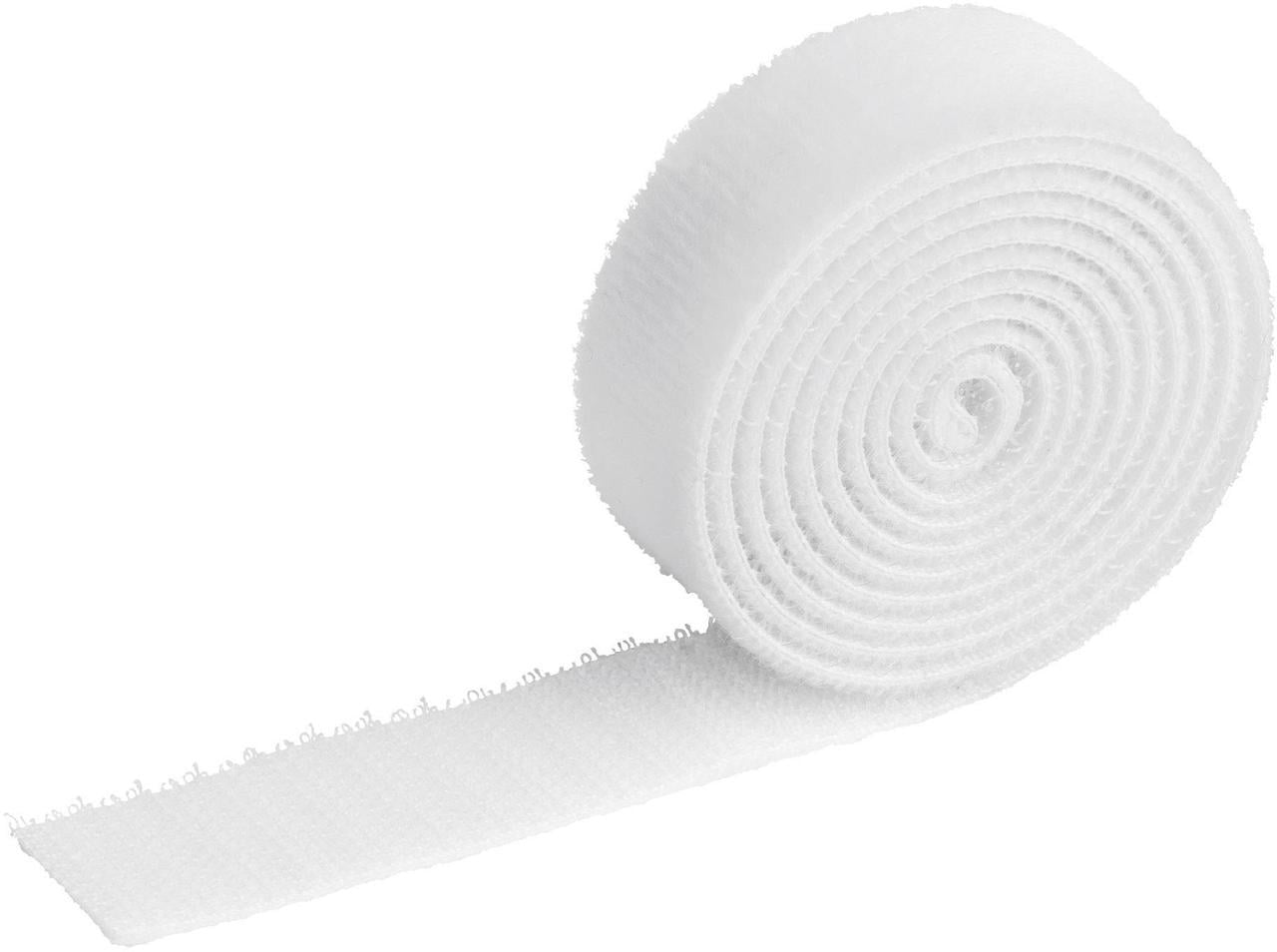 Лента для фиксации проводов DURABLE Cavoline 100х2 см на липучке Белый (1400578545)