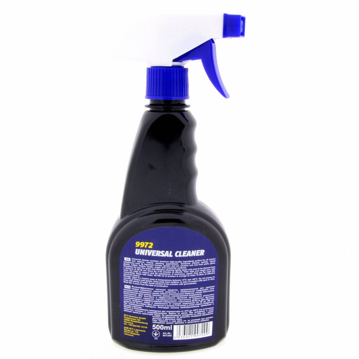 Универсальный очиститель салона Mannol 9972 UNIVERSAL CLEANER 500 мл (1137353757) - фото 2