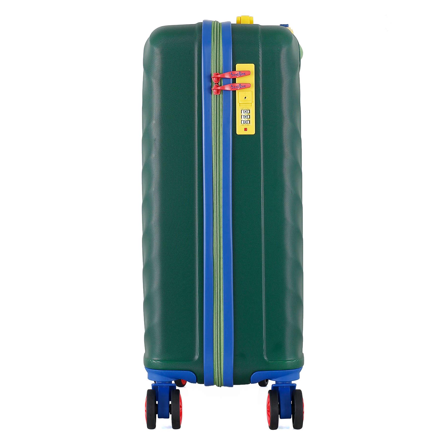 Валіза SEMI LINE 20" Dark Green (T5805-1) - фото 3 Валіза SEMI LINE 20" Dark Green (T5805-1) - фото 3