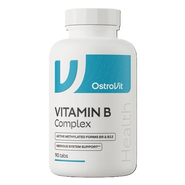Витамин B для спорта OstroVit Vitamin B Complex 90 Tabs