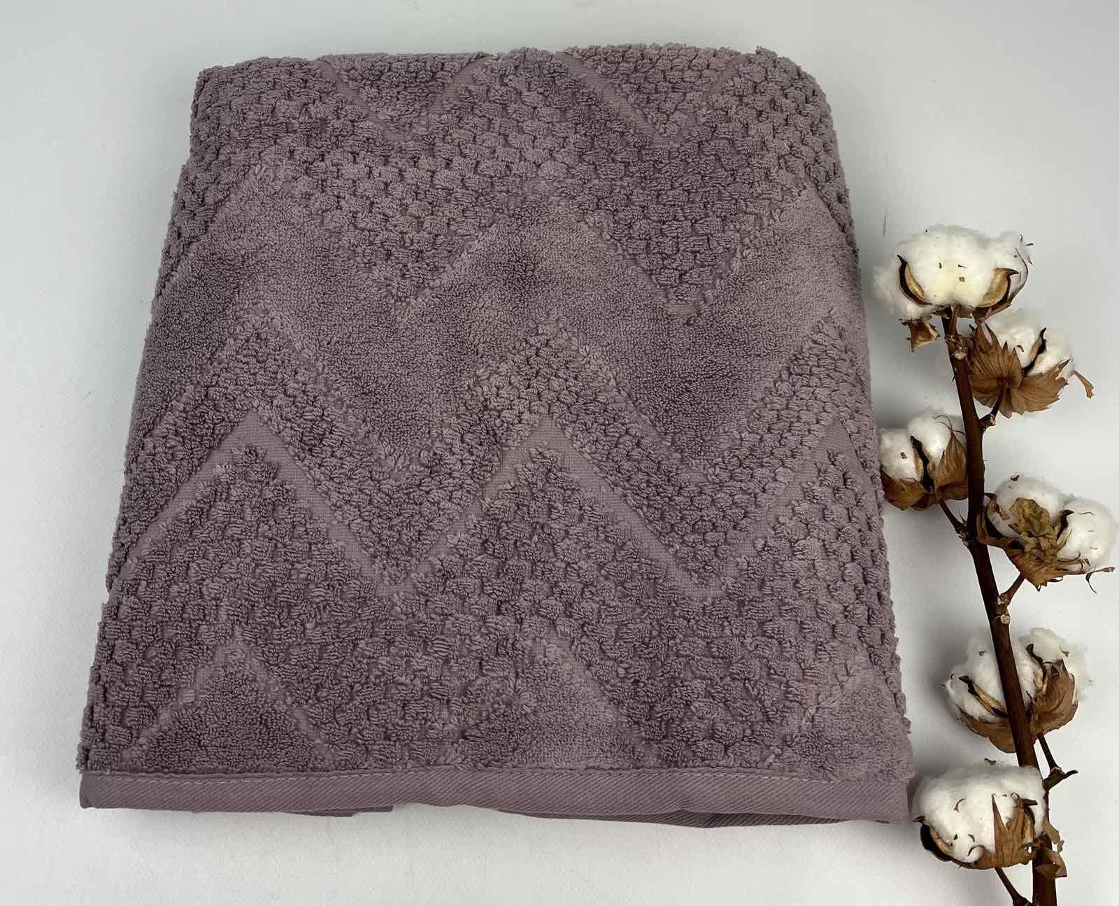 Рушник Philippus Microcotton Triga А274 90x150 см Фіолетовий (CN31723)