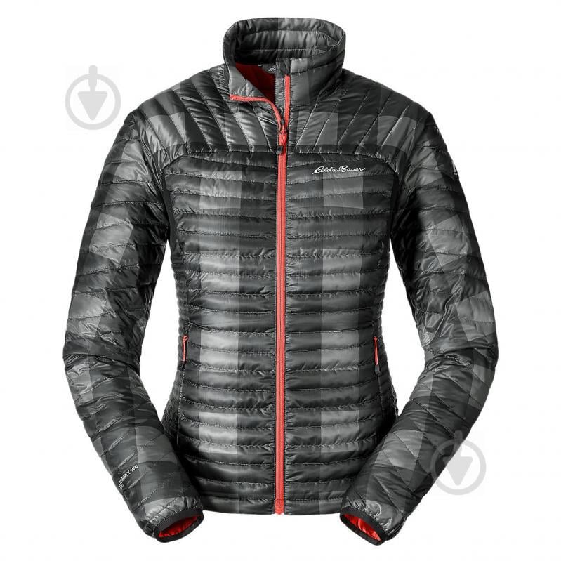 Куртка Eddie Bauer Womens MicroTherm StormDown Jacket CINDER XS Сірий (1062CN-XS)