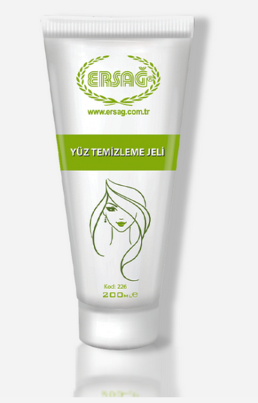 Гель для очищення шкіри обличчя Ersag з Алое Вера 200 мл (33694657)