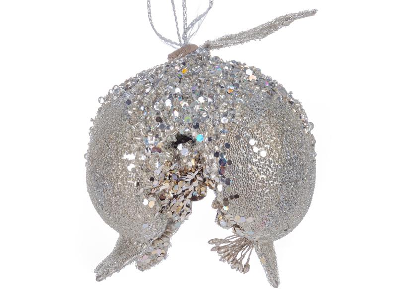 Елочное украшение Elen Гранат (66-075)