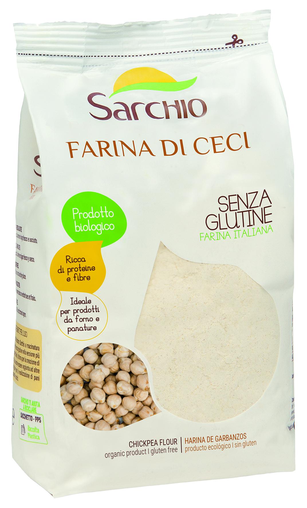 Борошно з нуту Sarchio 400 г